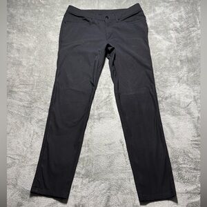 Lululemon ABC Pant Mens 31x31 Black Slim Straight Leg Casual Golf Preppy
